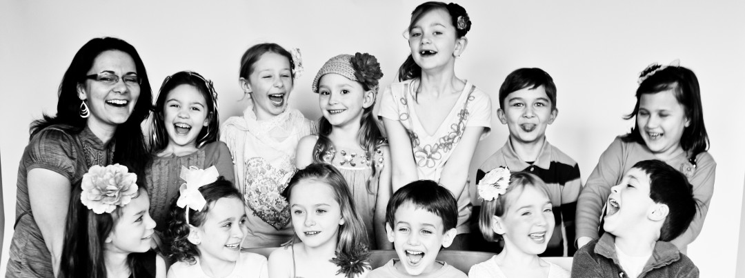 The first Kindergarten class of SWS.