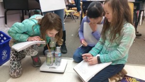 Using different scales to measure weights.