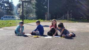 Math buddies.