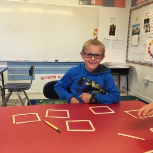 How many squares can you form with 20 sticks?